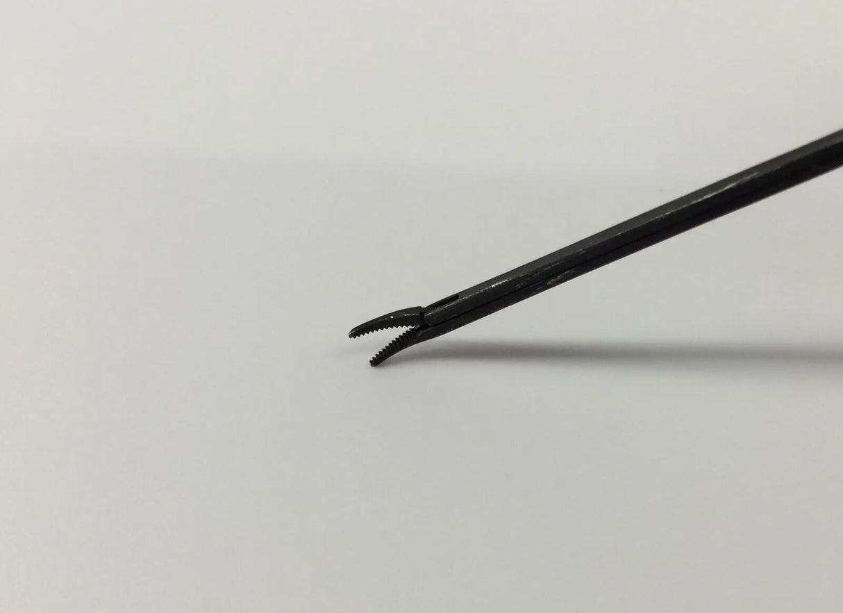 Richards 13-1012 ENT 4mm Curved Left Alligator Forceps Richards