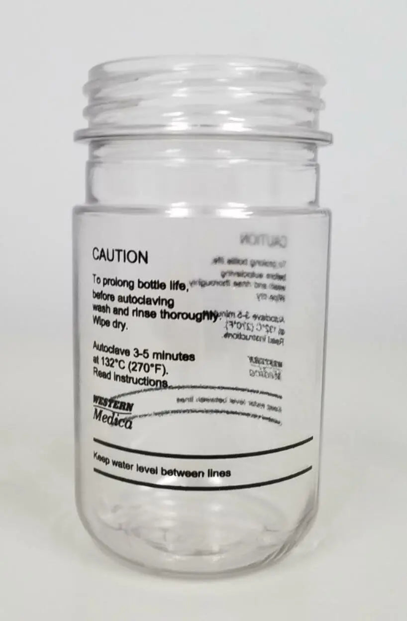 Western Medica Autoclavable Suction Overflow Trap Bottle (Lid Not Included) Primis Medical