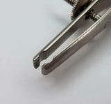 V. Mueller AU17215 ENT 4 x 5 Teeth Sheehy Ossicle Holding Forceps 4-3/4" V. Mueller