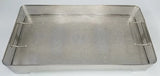 Stainless Steel Sterilization Tray 20-9/16" x 10-3/16" x 3-1/4" Primis Medical