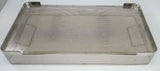 Stainless Steel Sterilization Tray 20-9/16" x 10-3/16" x 3-1/4" Primis Medical