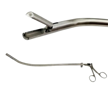 Olympus A5584 Laparoscopic 10mm Left Curve Cup Forceps Olympus