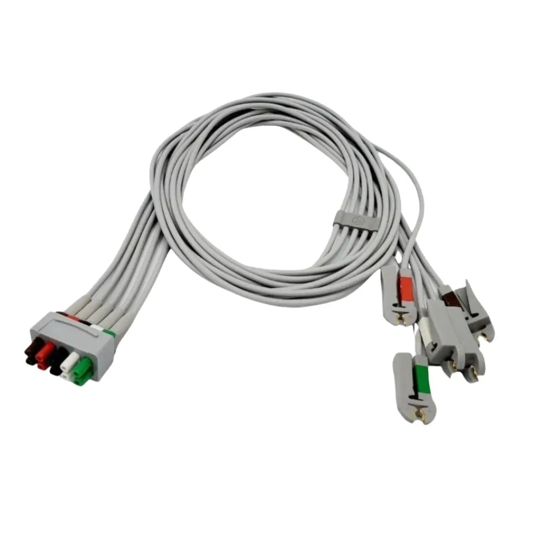 GE 414556-002 ECG Multi-Link Leadwire Set Grabber AHA 51" GE