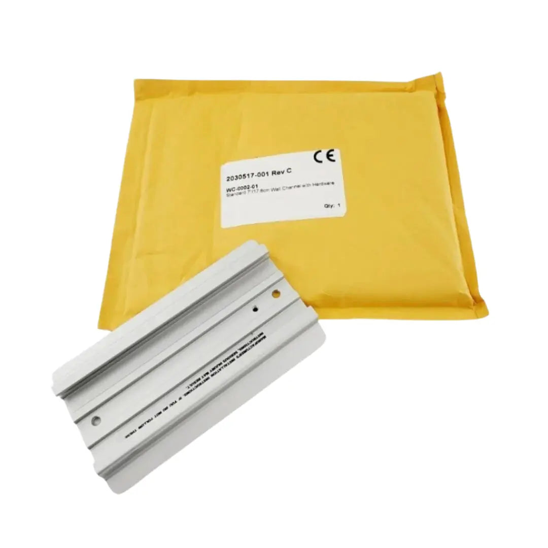 GCX 2030517-001 Rev C Standard 7"/17.8cm Wall Channel w/ Hardware WC-0002-01 GCX