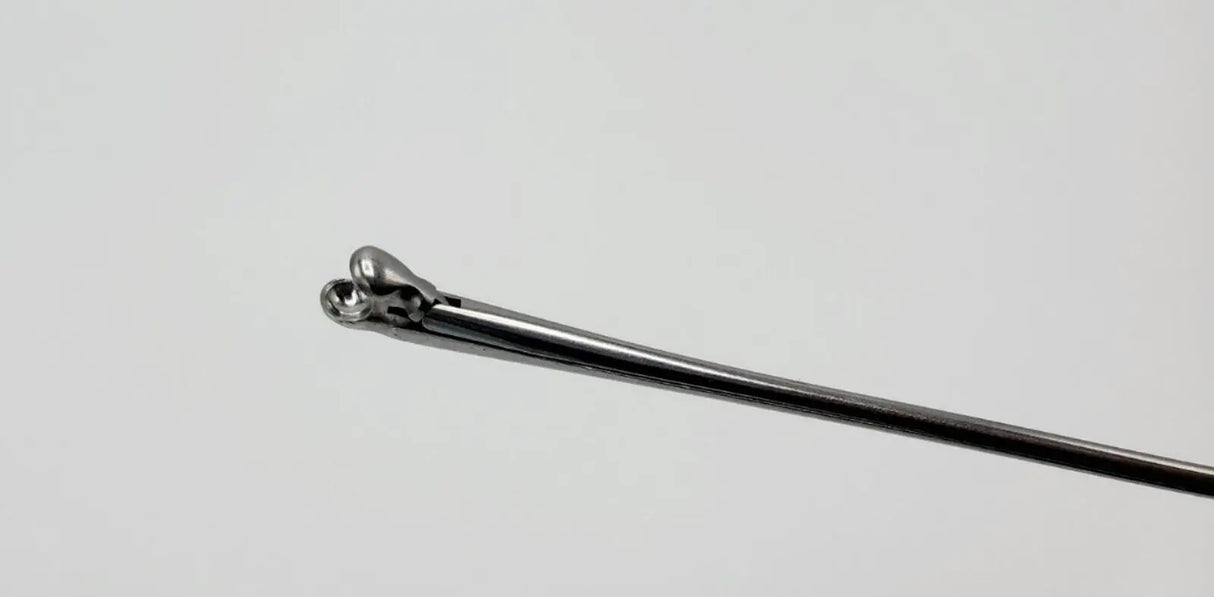 Pilling 50-5102 Forceps Jackson Laryngeal Cup Straight 6mm 13-3/4" Pilling