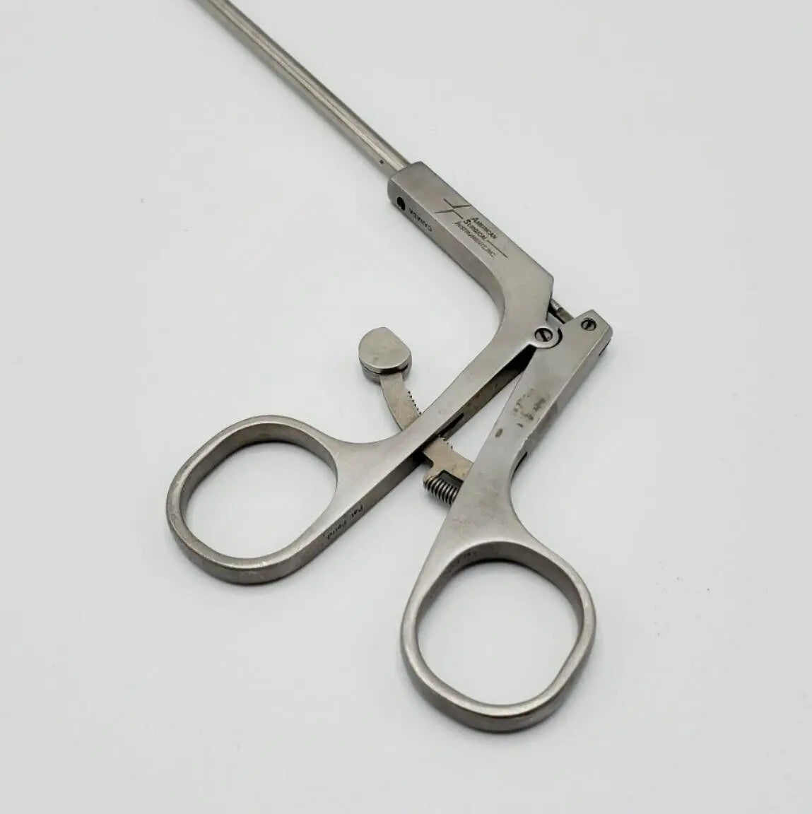 American Surgical Dorsey Intestinal Forceps 5mm Rachet Handle 18-1/2" American Surgical