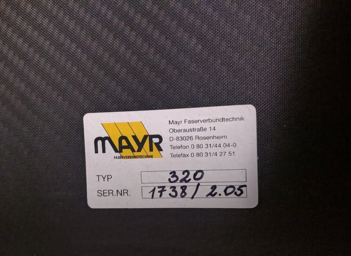 Mayr 320 Carbon Fiber Tabletop For GE Uroview 2800 Mayr