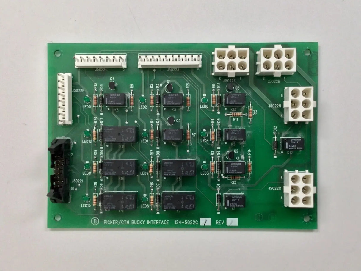 Picker 124-5022G CTM Bucky Interface Board Picker