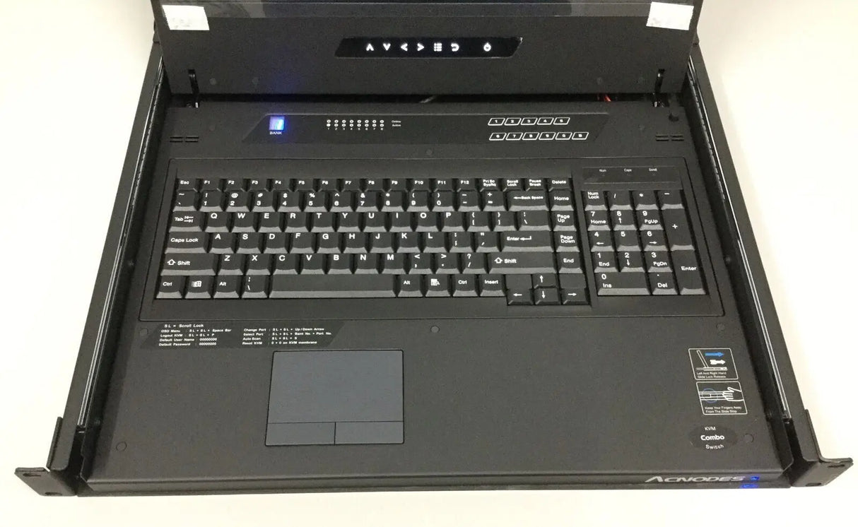 Acnodes MKD6117 Monitor Keyboard Drawer Integrated 17.3" 1080P Full HD LED LCD Acnodes