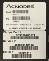 Acnodes MKD6117 Monitor Keyboard Drawer Integrated 17.3" 1080P Full HD LED LCD Acnodes