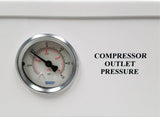 Mui Scientific Dentsleeve Manometry Compressor Pump COM/115V Dental Mui Scientific
