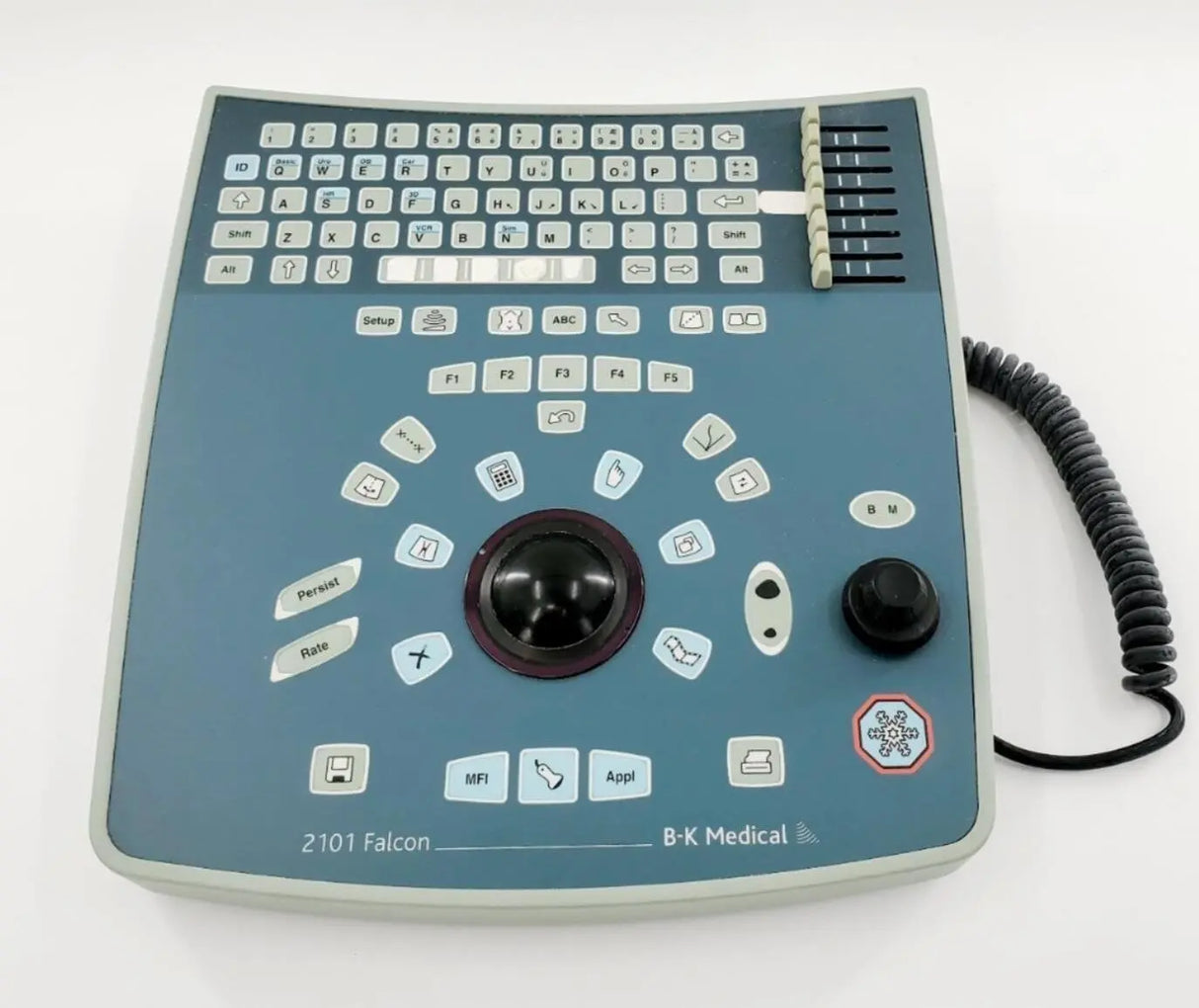 BK Medical Falcon 2101D Ultrasound Version 3.0 Keyboard Assembly ZH0676 BK Medical