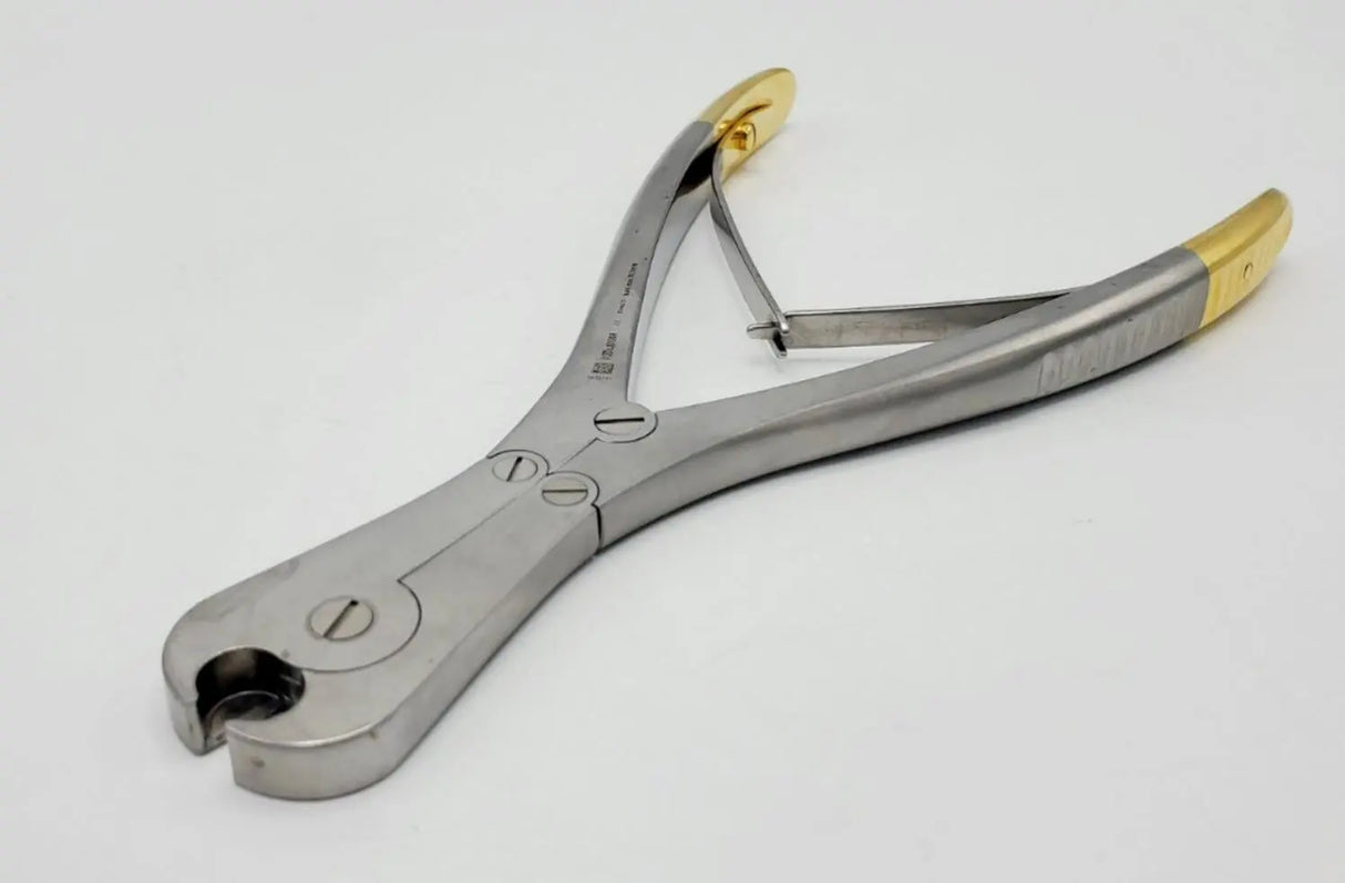 Aesculap LX158R Pin Cutting Forceps Schneider Orthopedic 01.5mm Hart Max 7-1/4" Aesculap
