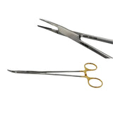 Jarit 121-193 DeBakey Needle Holder Carb Bite  Fine Curved 9" Jarit