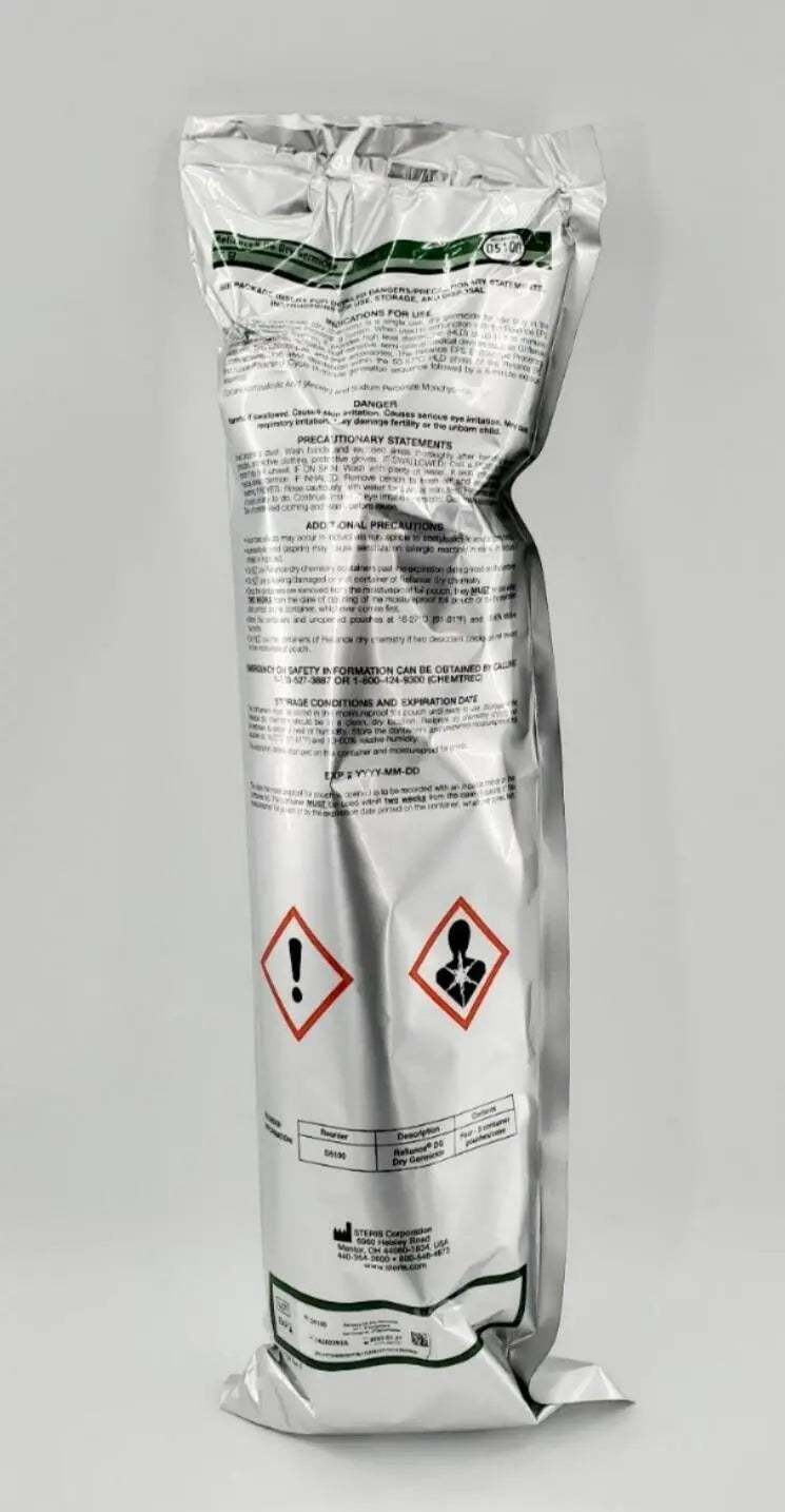 Steris D5100 Reliance DG Dry Germicide Powder Case Steris