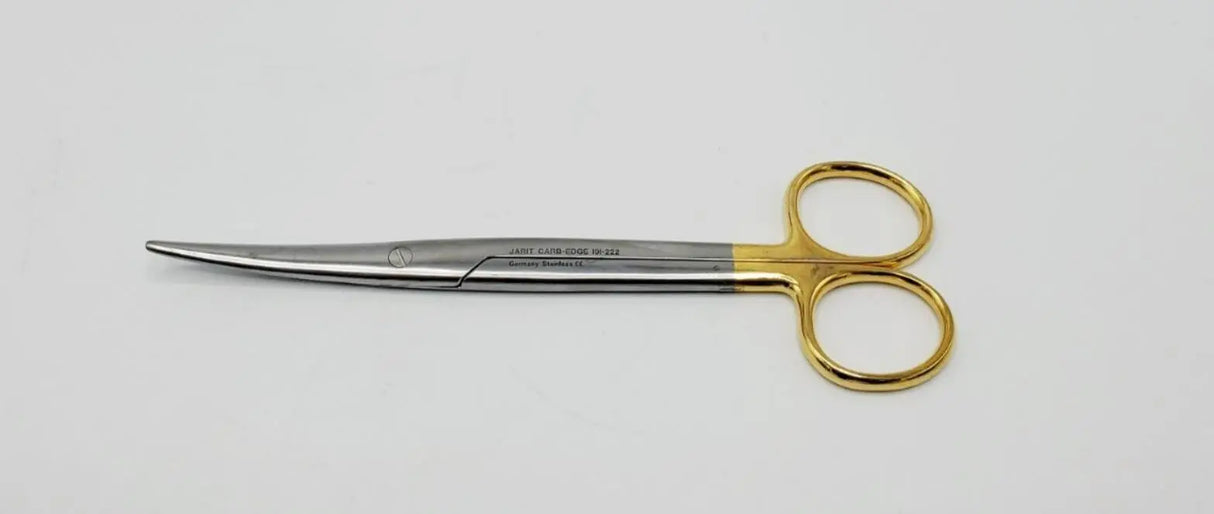 Jarit 103-222 Mayo Surgical Scissors Carb-Edge Tungsten Carbide 6-3/4" Jarit