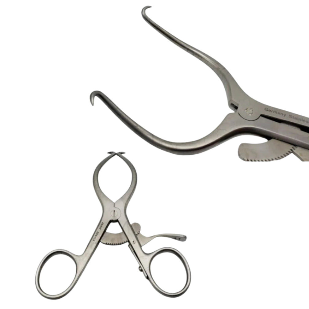 Jarit 204-124 Gelpi Perineal Retractor 8.5mm Curved Tip 55mm 5"