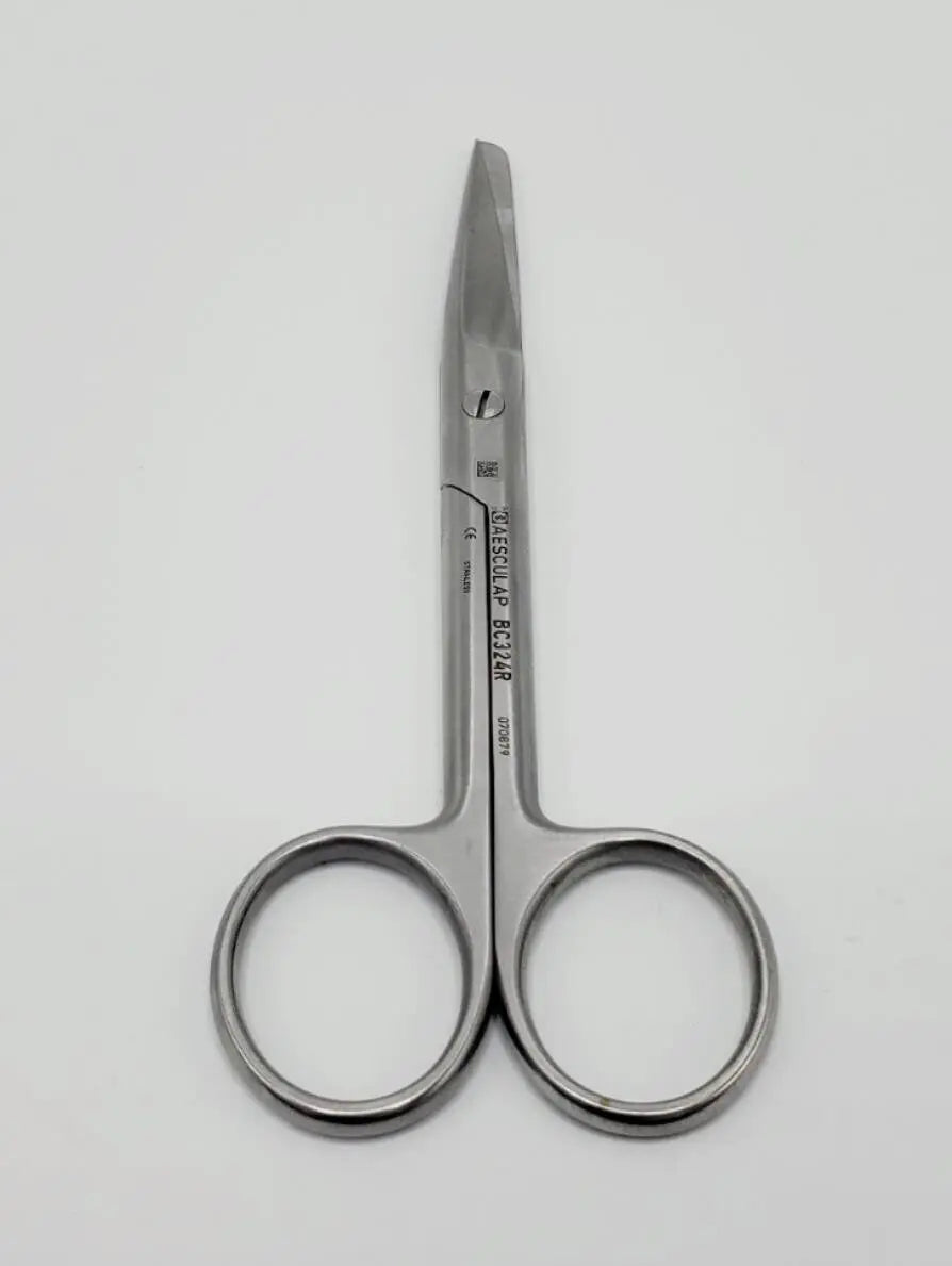 Aesculap BC324R Scissors Straight S/B Tip 5-5/8" Aesculap