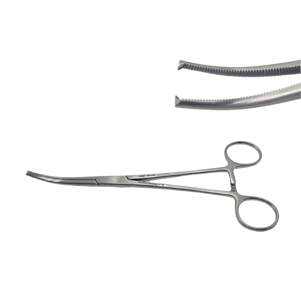 Jarit 106-222 Rochester Ochsner Forceps Curved 8"