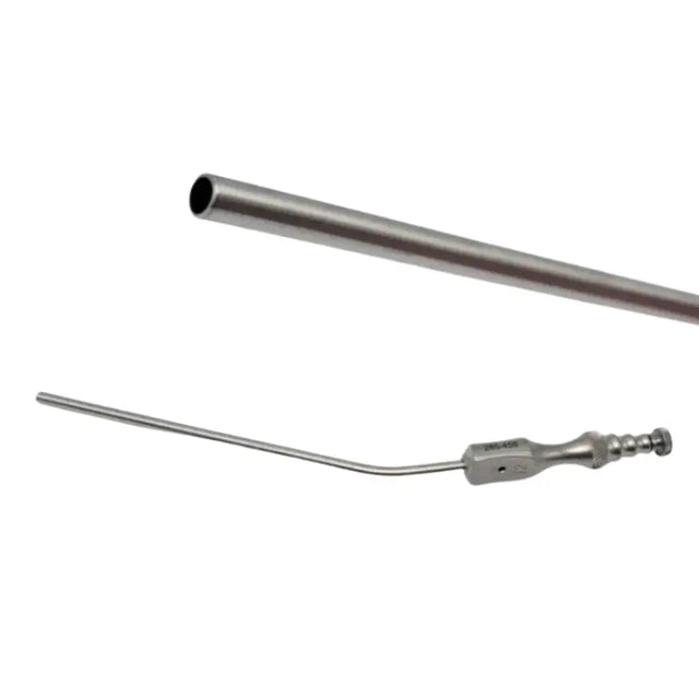 Jarit 285-456 Frazier Suction Tube 7-1/2" Angular 4" Working Length 12F Jarit