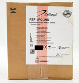 DeRoyal JPC-3NS Anesthesia Drape Peach Clamp Assorted Colors Box of 8 DeRoyal
