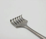 Jarit 200-273 Volkmann Hand Held Retractor 6 Prong 28mm Tip Width Sharp 8-1/2" Jarit