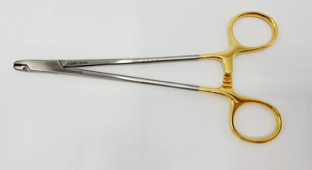 Jarit 121-255 Sternal Holder Twister Car-Bite Serrated Jaws Straight 6-7/8" Jarit