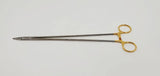Pilling 510430 Crile Wood Needle Holder TC 19.3 x 2.3mm Jaw 12-1/4" Pilling