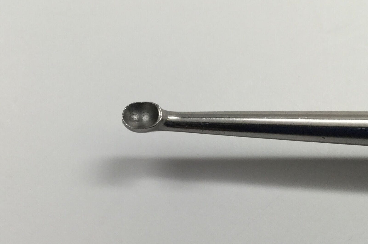 Zimmer Size 0 Bone Curette Round Cup Orthopedic 9"