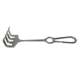 Zimmer 3085 Ollier Rake Hand Held Retractor 4 Prong Blunt 9-3/4" Primis Medical