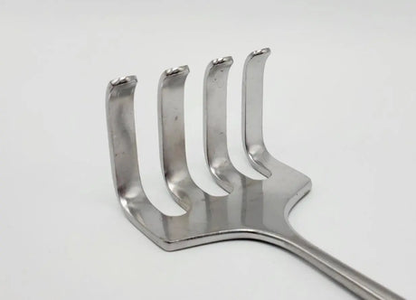 Zimmer 3085 Ollier Rake Hand Held Retractor 4 Prong Blunt 9-3/4" Primis Medical