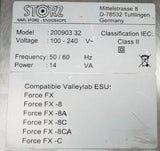 Karl Storz 20090332 Endoscopy SCB Valleylab Module Karl Storz