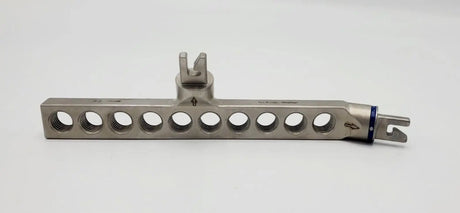 Stryker 5057-1-116 Drill Guide Block 10 Hole Hoffmann Orthopedic 5-1/2" Stryker