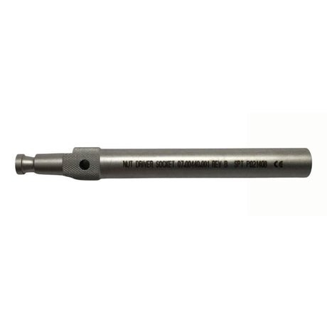 Nut driver socket tool on a white background