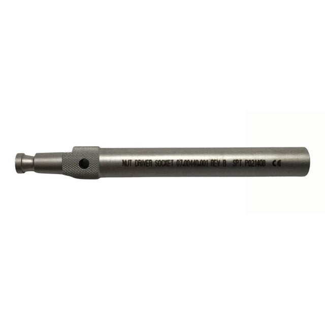 Nut driver socket tool on a white background