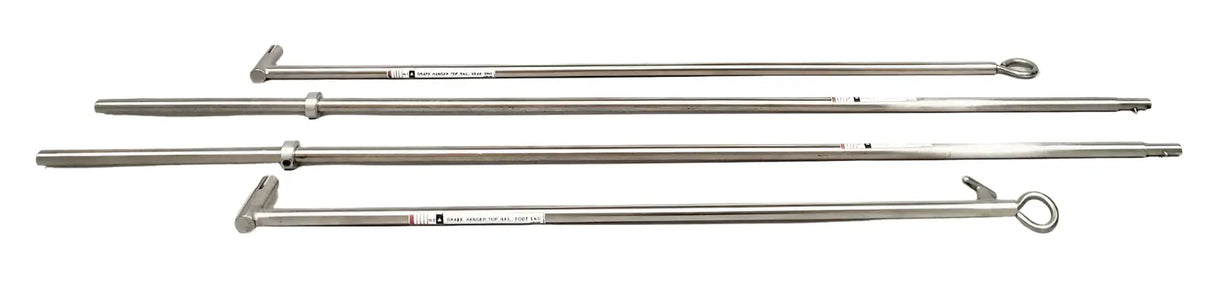 Mizuho OSI 6300-420 Drape Hanger Upright w/ Top Rail Foot End & Head End Mizuho OSI
