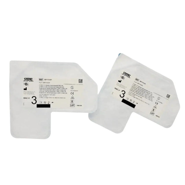 Karl Storz 051113-01 C-Mac S Video Laryngoscope Blade # 3 Lot of 2 Karl Storz