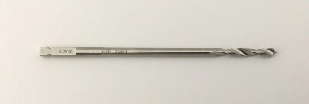 EBI Biomet 24360 Orthopedic 4mm Short Drill Bit 4-1/4" EBI Biomet