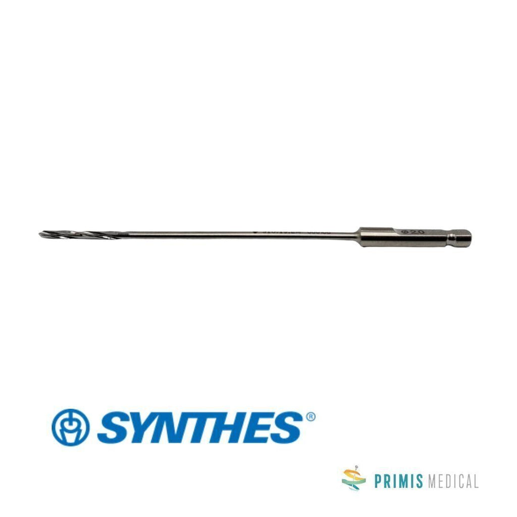 Synthes 310.19 Drill Bit 2mm Orthopedic 4" Quick Connect Excellent Condition