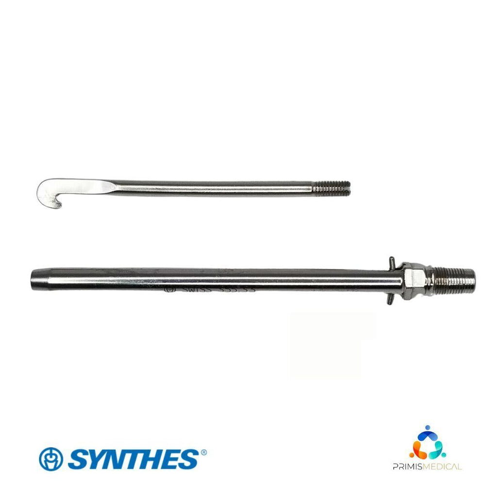 Synthes 355.36 Threaded Hook with 355.33 Orthopedic Connector