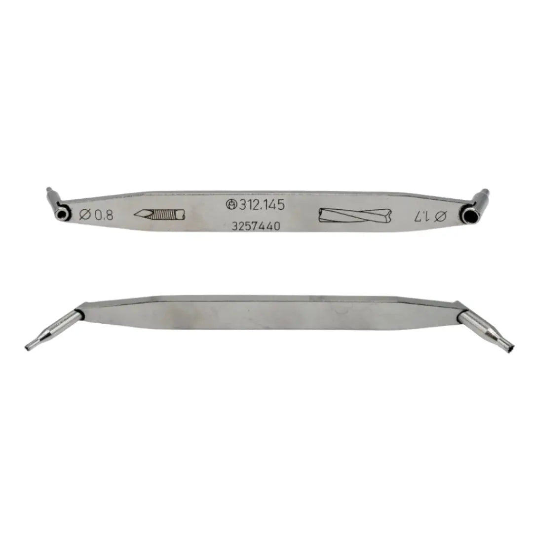 Synthes 312.145 Double Drill Sleeve 1.7mm / 0.8mm 4-3/4 inches New Synthes