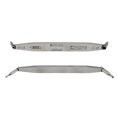 Synthes 312.145 Double Drill Sleeve 1.7mm / 0.8mm 4-3/4 inches New Synthes