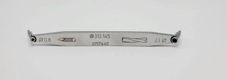 Synthes 312.145 Double Drill Sleeve 1.7mm / 0.8mm 4-3/4 inches New Synthes