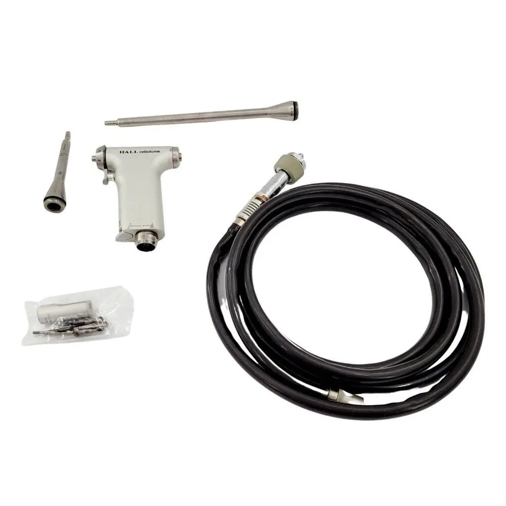 Zimmer Hall 5052-41 Cebotome 5052-10 Air Hose (3) Different Size Burs (3) Primis Medical