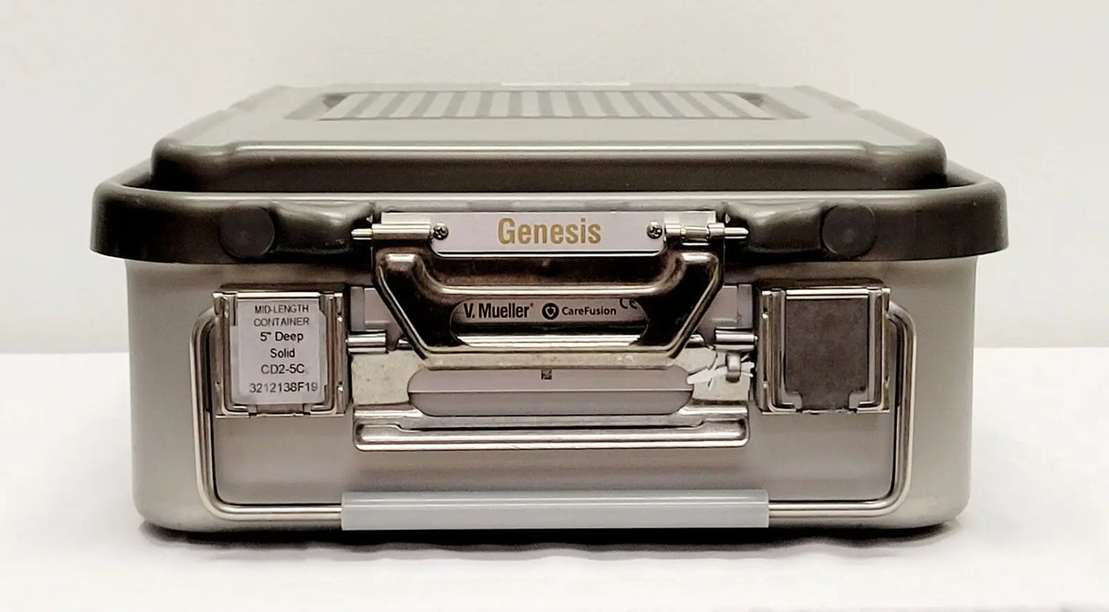 V. Mueller CD2-5C Genesis Mid-Length Container 19 X 12" x 5-1/2" V. Mueller