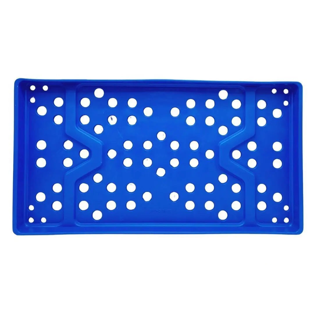 Kimberly Clark Halyard Blue Daisy Design Transport Tray 22-3/8" X 12" X 1-1/2" Primis Medical