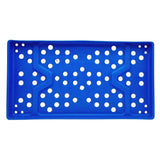 Kimberly Clark Halyard Blue Daisy Design Transport Tray 22-3/8" X 12" X 1-1/2" Primis Medical
