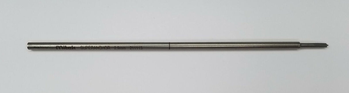 Mitek 211113 2.9mm Super Anchor Drill Bit Orthopedic 7"