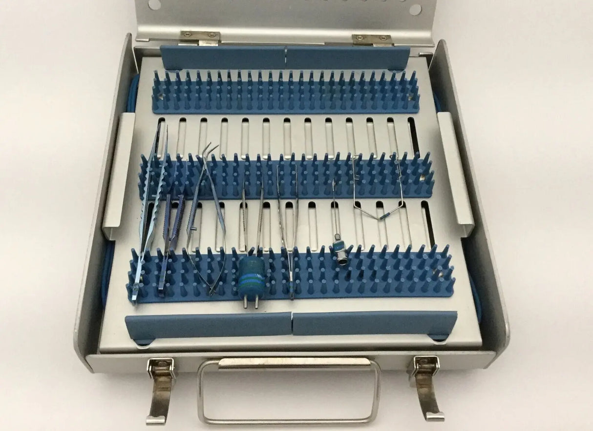 Ophthalmic Instruments Set w/ Case Set of 13 Unbranded