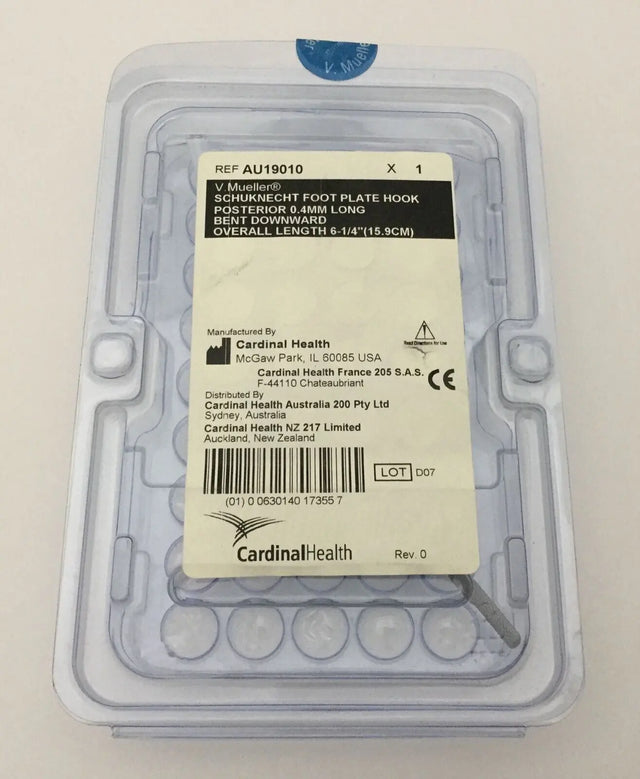 V. Mueller AU19010 ENT Schuknecht Surgical Hook 6-1/4" New V. Mueller